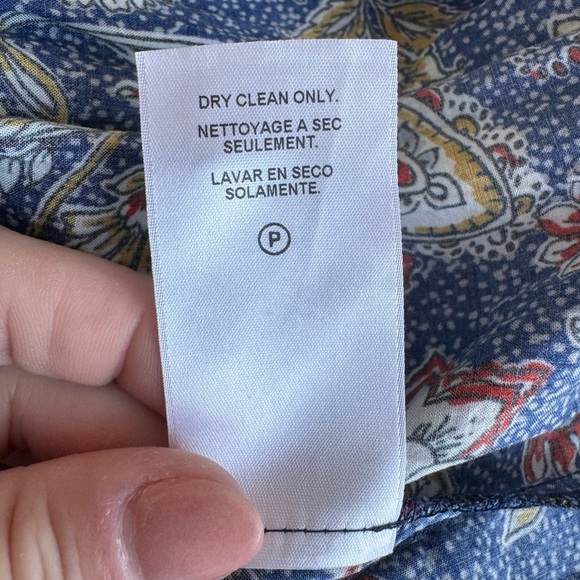 Velvet by Graham & Spencer Floral Mini Dress - Blue and Red - Picture 9 of 10